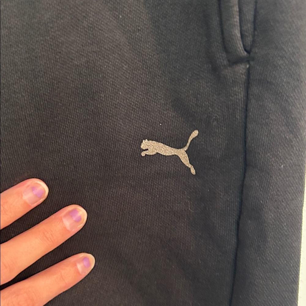 Puma Black Track Pants - Picture 4 of 8